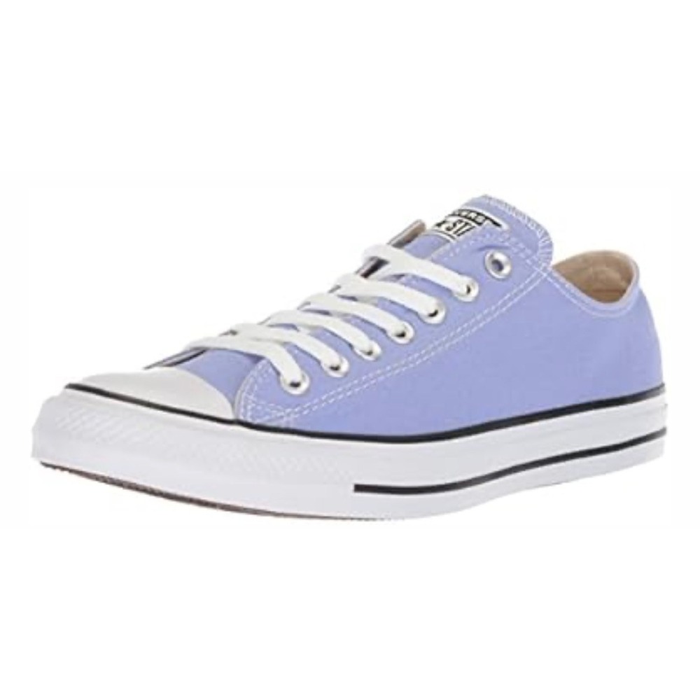 Converse All Star Ox Chuck Taylor Low Top Sneaker Periwinkle Canvas M8.5 W10.5 - Picture 2 of 14